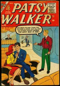 PATSY WALKER #63 1956-MARVEL COMICS-ROMANCE- VG