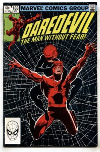 Daredevil #188 --1982-- Frank Miller--1st Stone, Claw & Shaft--NM-
