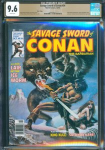 Savage Sword of Conan #34 (Marvel, 1978) CGC 9.6
