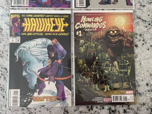 4 Marvel Comics Howling Commandos Of Shield # 1 Hawkeye # 1 3 Hercules # 1 J963 