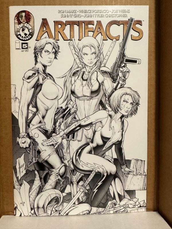 Artifacts #5 NM Very HTF DALE KEOWN 1:50 Variant Sketch Cover (2011)