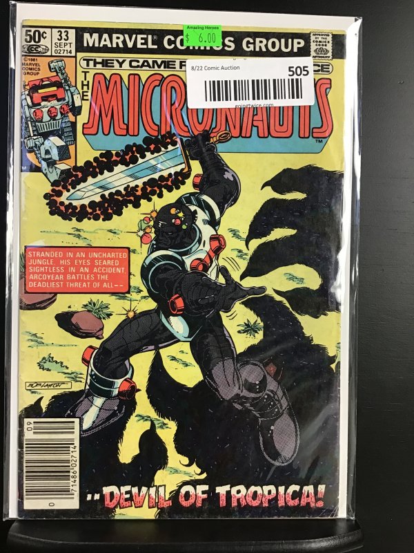 Micronauts #33 (1981)