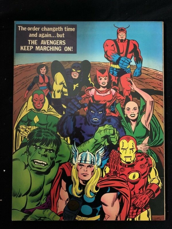 Marvel Treasury Edition #7 1975- MIGHTY AVENGERS-