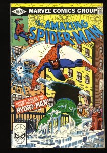 Amazing Spider-Man #212 1st Hydro-Man! 1981!