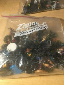 Lot of 60 INFINITY and ARMOR WARS Heroclix Dial Figures Cyclops Human Torch MFT4