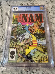 The 'Nam # 1 CGC Graded 9.6 Marvel Comic Book Vietnam Series 1986 JH32