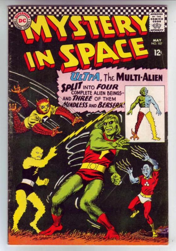 Mystery in Space #107 (May-66) FN Mid-Grade Ultra the Mult-Man