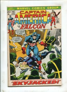Captain America #145 - Romita Art (6.5/7.0) 1972