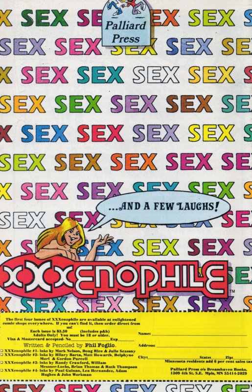 Hardball #2 1991 Adult Comic Book Aircel Grade FN- 5.5