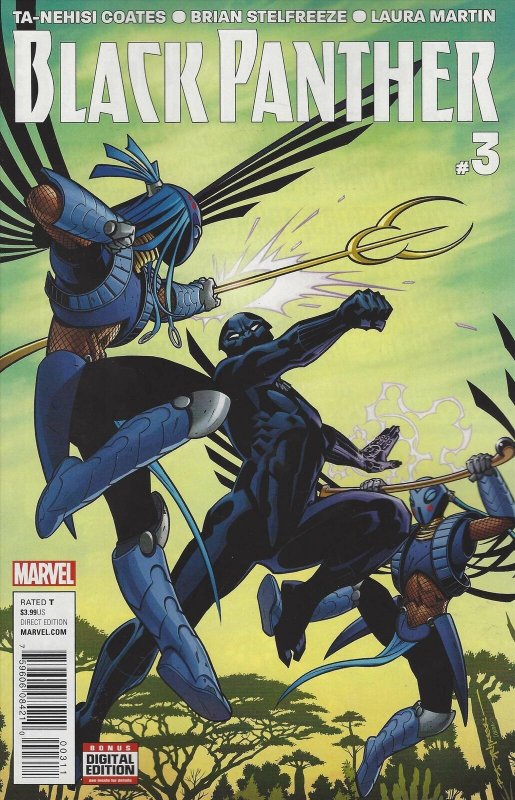 Black Panther (5th Series) #3 VF/NM; Marvel | save on shipping - details inside