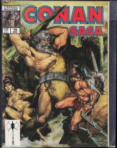 Conan Saga #19 Direct Edition (1988) Conan