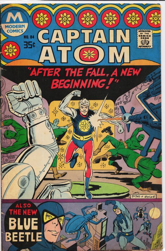 Captain Atom #84 (1977) Captain Atom