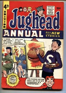 Jughead Annual #4 1956- Archie Comics- Veronica- Hamburger-glue