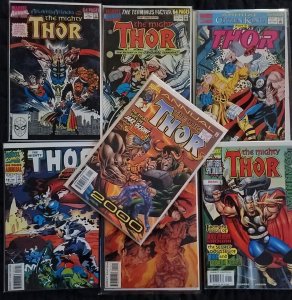 Mixed Lot of 7 Thor Comic Book Annuals 