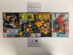 4 Wolverine Marvel Comic Books # 92 93 94 102 Avengers Spiderman Hulk 37 SM5