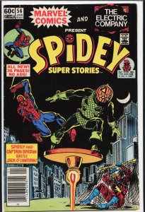 Spidey Super Stories #56 (1982) Captain Britain