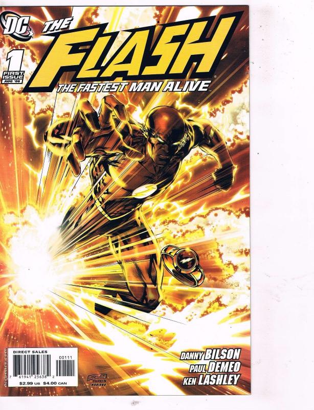Flash # 1 NM 1st Print DC Comic Book 2006 Fastest Man Alive Batman Superman J94