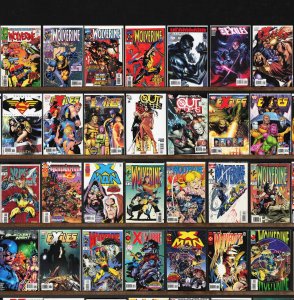 Huge Lot 150+ Comics with Wolverine, Exiles, The Outsiders & More!