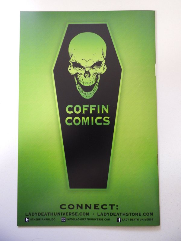 Lady Death: All Hallows Evil #1 Graveyard Kiss Cover NM Condition