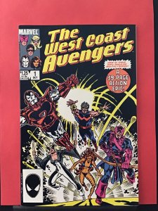 West Coast Avengers #1 (1985) Key Debut of Iron Mans Silver Centurion Armor