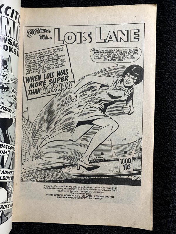 Vintage LOIS LANE COMIC #123 VG/FN 5.0 Planet Comics