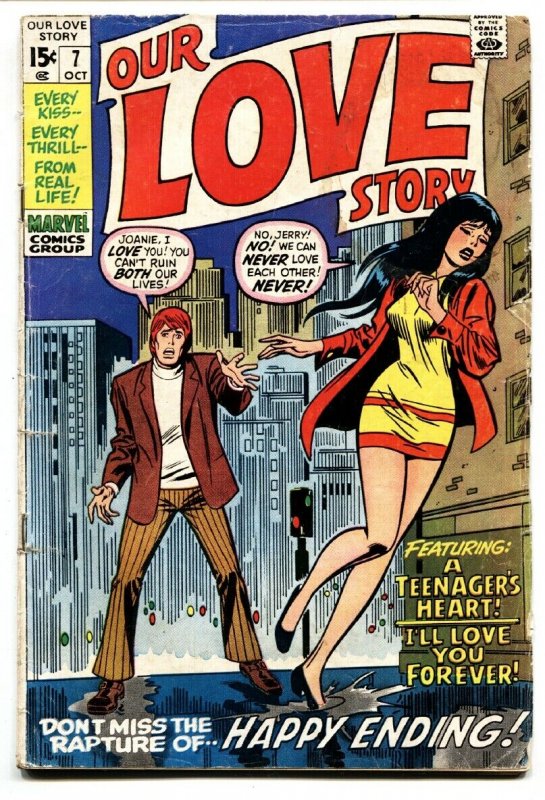 Our Love Story #7 1970-Marvel-John Buscemi-Dick Ayers G