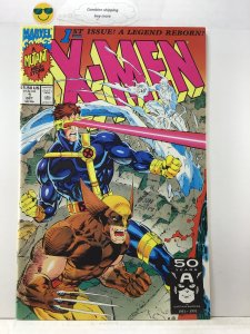 X-Men #1 Wolverine and Cyclops Cover (1991) nm Jim Lee Art