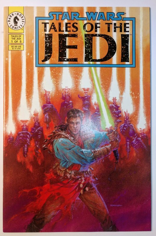 Star Wars: Tales of the Jedi #1 (9.4, 1993) 1st App of Jedis: Arca Seth, Tott...