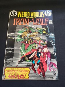 WEIRD WORLDS (NM-) ISSUE #8, IRON WOLF, THERE SHALL COME A HERO! 1973