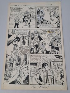 SPIDER-MAN AND INCREDIBLE HULK PAGE #11 DENVER POST MAY D&F DR DOOM ORIGINAL ART