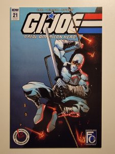 *Gi Joe 21 (2008 IDW) four convention exclusives, Jusko Covers