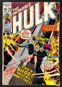 Incredible Hulk (1962) #142 1st New Valkyrie!