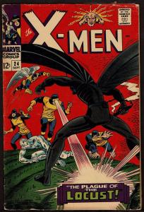 The X-Men #24 (Sep 1966, Marvel) VG-