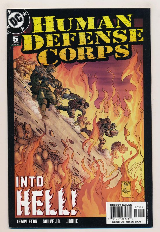 Human Defense Corps (2003) #1-6 VF/NM Complete series