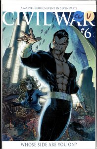 Civil War #6 Turner Cover (2006) Captain America