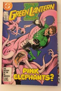 The Green Lantern Corp  #211 7-0-fn-vf