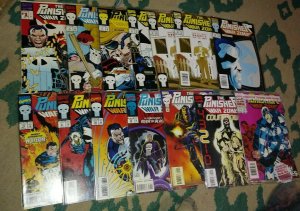 PUNISHER WAR ZONE # 1 4 9 12 14 14 15 19 21 30 36 37 41+ANNUAL 1 MARVEL 1993