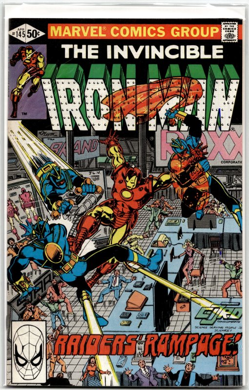 Iron Man #145 (1981) Iron Man