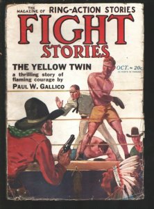 Fight Stories #5 10/1928-Western boxing art by H.C. Murphy Jr-George Bruce-Pa...