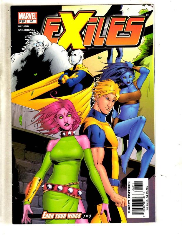 Lot Of 10 Exiles Marvel Comic Books # 39 40 41 42 43 44 45 46 47 48 X-Men  MF9