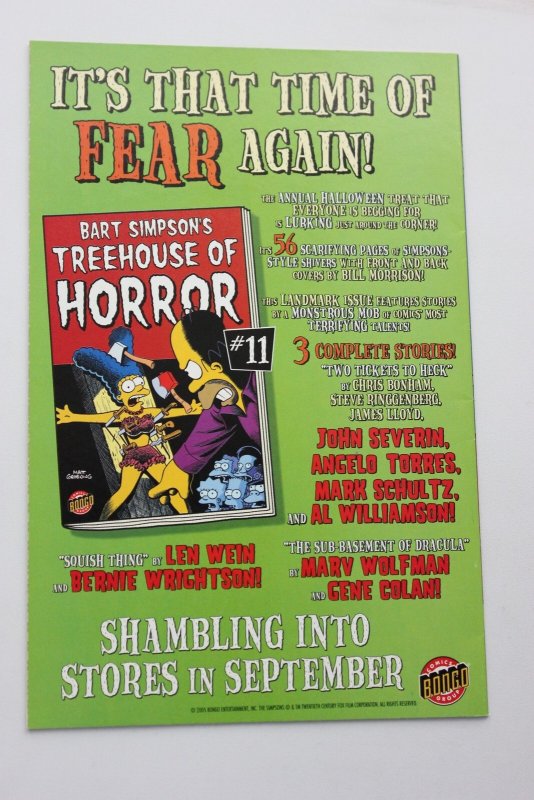 Simpsons Comics #110 (2005) Homer Simpson NM