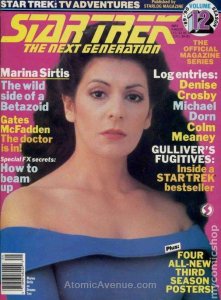 Official Star Trek, The: The Next Generation Magazine #12 FN ; Starlog | Marina 
