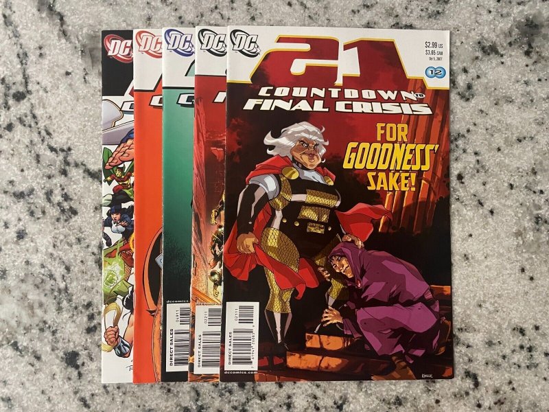 5 Countdown DC Comic Books # 21 22 49 50 51 Superman Batman Flash Arrow 71 J854