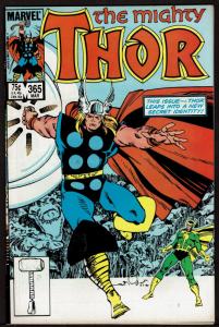 Mighty Thor #365  (Mar 1986 Marvel)  7.5 VF-