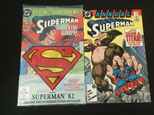 SUPERMAN #22, 31, 32, 35, 41, 45-47, 54, 56, 58, 73, 75, 77, 82, Annual #1