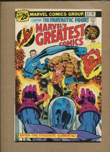 MARVEL'S GREATEST COMICS #63 - 1976 (Grade 6.5) WH