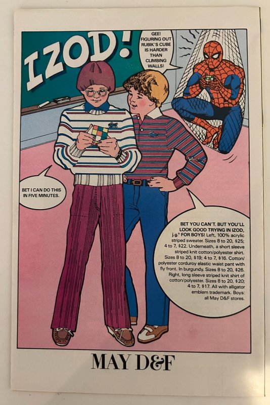 *Spider-Man Denver Post (1983) fn With Firestar and Iceman