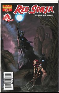 Red Sonja #21 Horns Cover (2007) Red Sonja