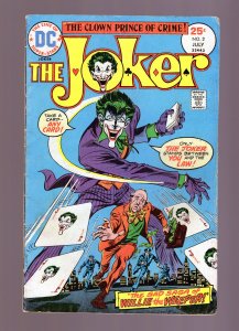 The Joker #2 - Dick Giordano Cover Art. Willie the Weeper App. (2.5) 1975