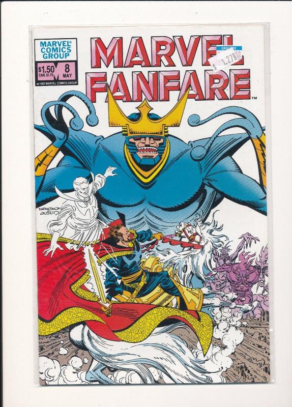 HUGE SET of 17 Comics!!-MARVEL FANFARE #3-#19 F/VF  (SIC313)